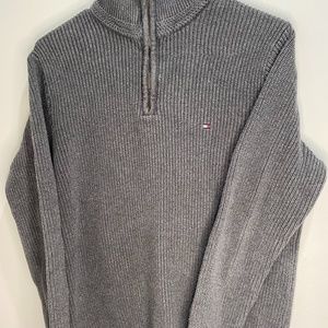 Tommy Hilfiger Women's Grey Quarter Zip